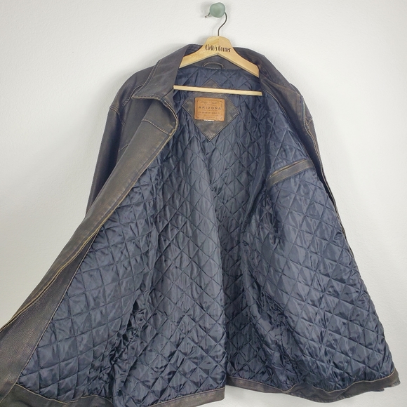 Arizona Brown Jacket XXL - Picture 4 of 8